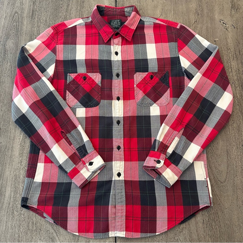 J. Crew Two Pocket Button Down Long Sleeve.